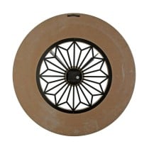 Wall Clock Versa MDF Wood 60 x 6 x 60 cm