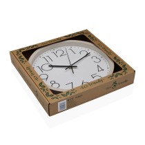 Horloge Murale Versa Beige Bois 4,2 x 30 x 30 cm