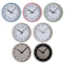 Horloge Murale Versa Beige Bois 4,2 x 30 x 30 cm