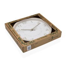 Wall Clock Versa Beige Wood 4,2 x 30 x 30 cm