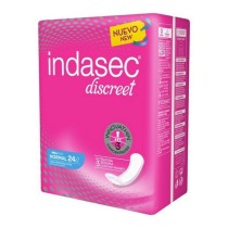 Compresses pour Incontinence Discreet Indasec (24 uds)