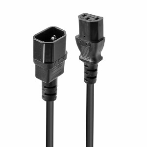 C13 Power Cord C14 LINDY 30332 2 m Black