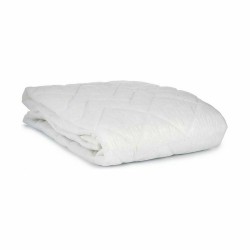 Mattress protector White 90 x 190 cm (8 Units)