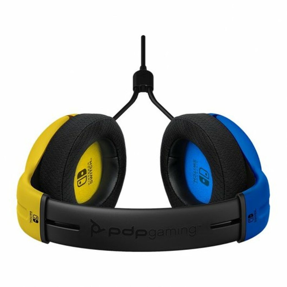 Headphones with Microphone PDP 500-162-YLBL-NA Yellow Blue Black