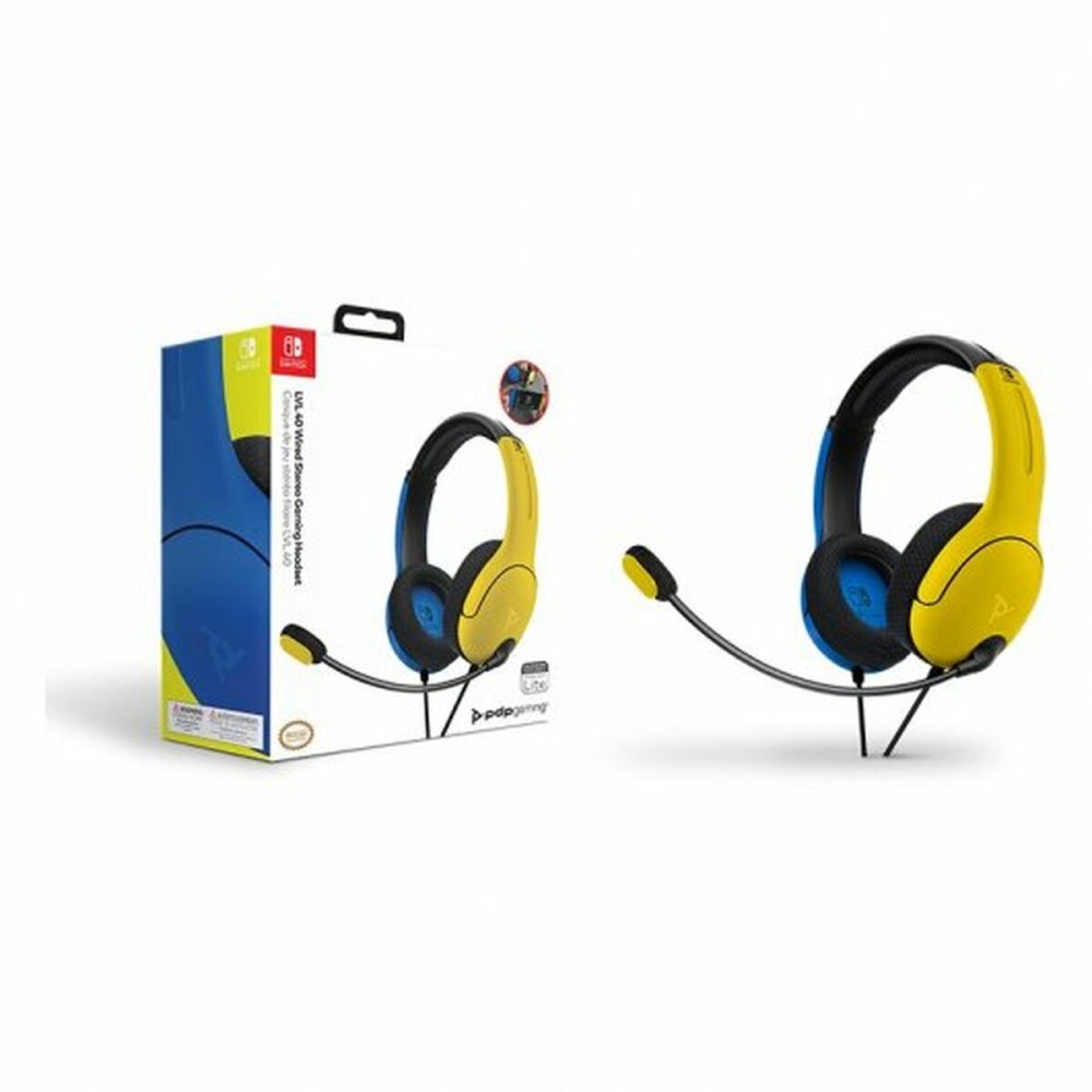 Casques avec Microphone PDP 500-162-YLBL-NA Jaune Bleu Noir