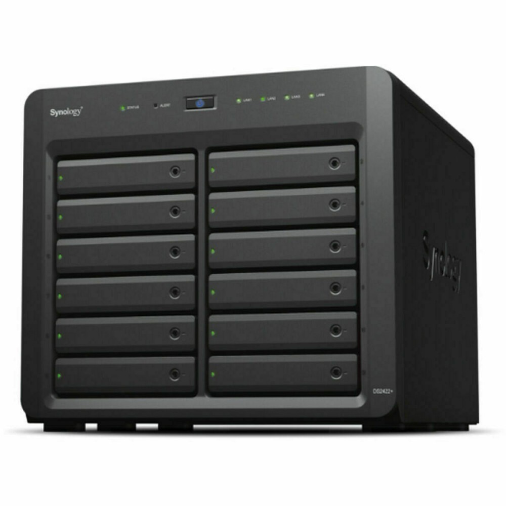 Stockage en Réseau NAS Synology DS2422+ Noir AMD Ryzen V1500B