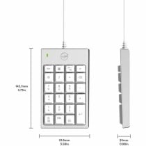 Numeric keyboard Mobility Lab ML305707 Silver