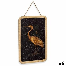 Canvas Heron 2 x 60 x 40 cm (6 Units)