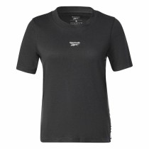 Damen Kurzarm-T-Shirt Reebok Tape Pack Schwarz