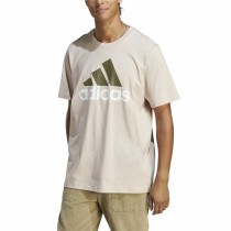 Men’s Short Sleeve T-Shirt Adidas Essentials Beige