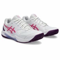 Chaussures de Padel pour Adultes Asics Gel-Dedicate 8 Blanc