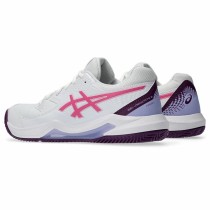 Chaussures de Padel pour Adultes Asics Gel-Dedicate 8 Blanc