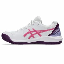 Chaussures de Padel pour Adultes Asics Gel-Dedicate 8 Blanc