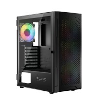 ATX Semi-Tower Gehäuse Logic ARAMIS ARGB Schwarz