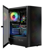 ATX Semi-Tower Gehäuse Logic ARAMIS ARGB Schwarz