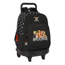 Cartable à roulettes One Piece Noir 33 x 45 x 22 cm