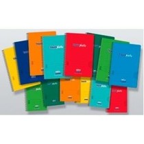 Notebook Multicolour Quarto 8 Pieces