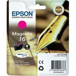 Cartouche d'Encre Compatible Epson Cartucho Epson 16 magenta Magenta