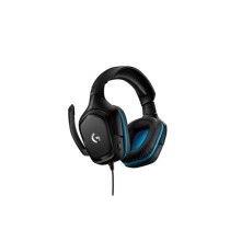 Gaming Headset with Microphone Logitech G432 Black Blue Blue/Black Black/Blue