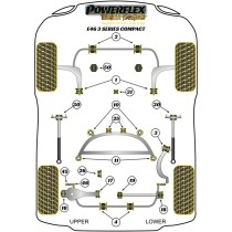 Silentblock Powerflex PFR5-4626 Rückseite (1 Stück)