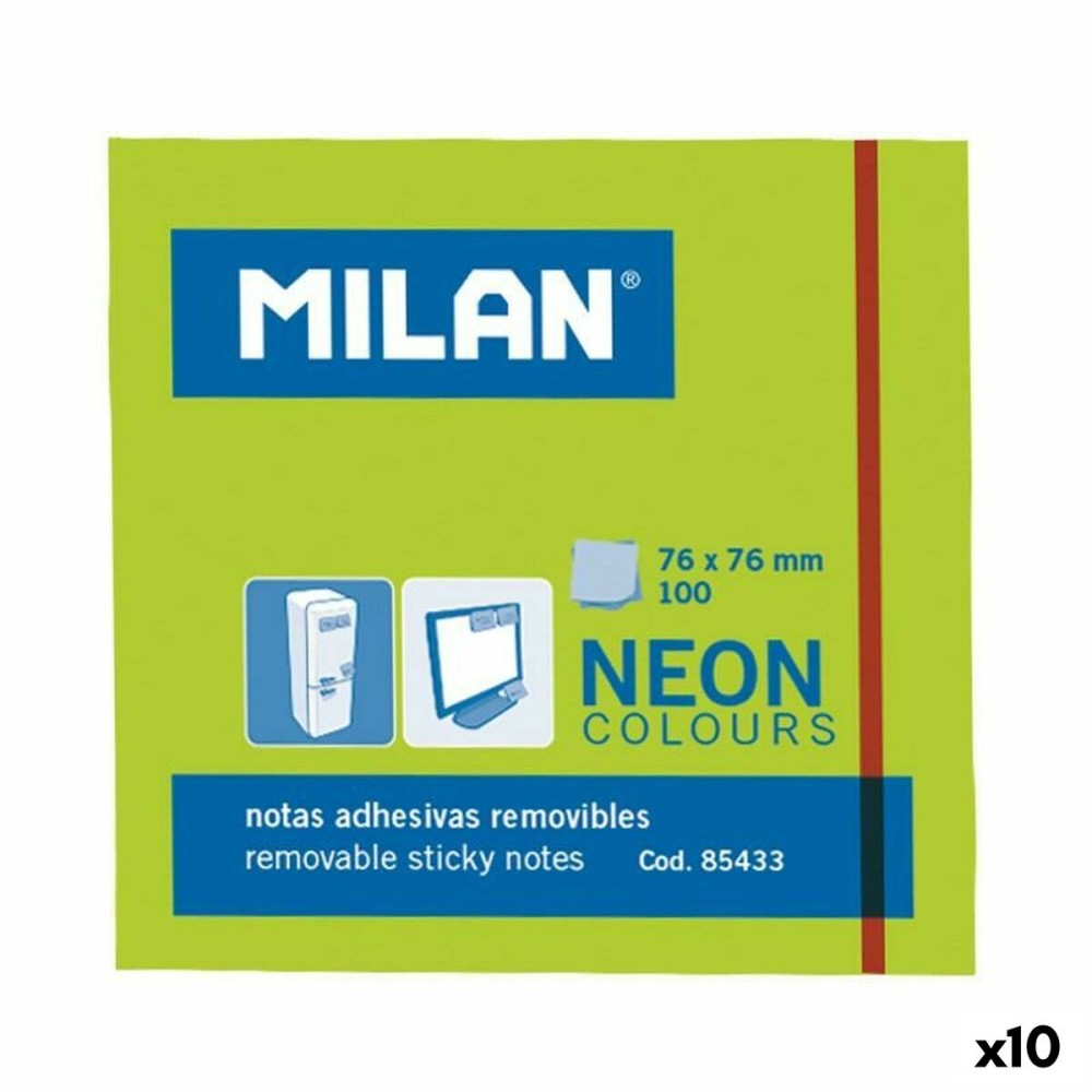 Haftnotizen Milan 76 x 76 mm (10 Stück)