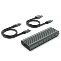 Externe Box Ewent EW7025 Grau USB USB-C M.2 USB x 1