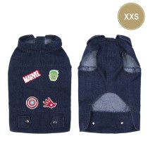 Veste pour chien Marvel Bleu XXS