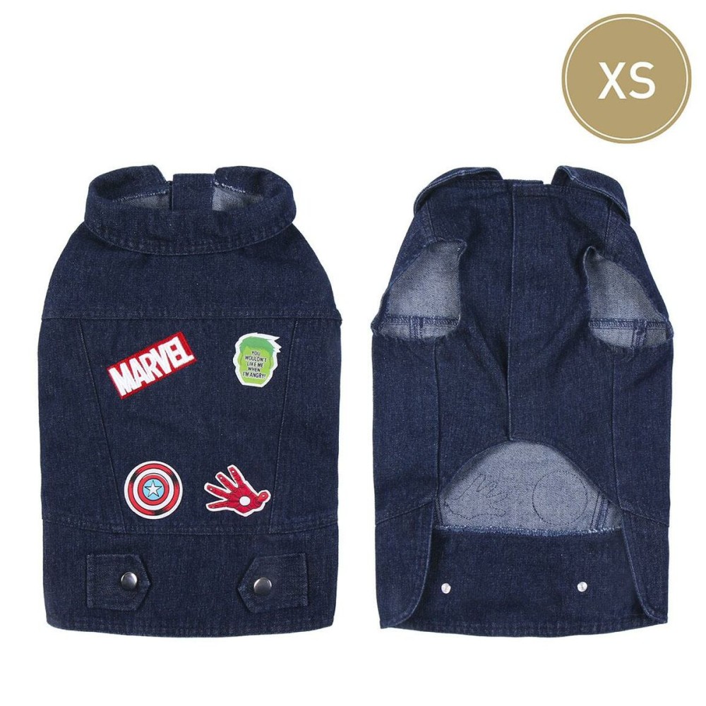 Dog coat Marvel Blue XS