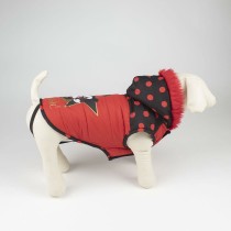 Dog Coat Minnie Mouse Black Red XXS