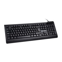 Clavier CoolBox COO-TEC04DNI Noir Espagnol Qwerty QWERTY