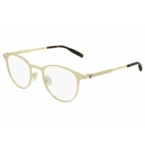 Monture de Lunettes Homme Montblanc MB0095O-002 Doré Ø 48 mm