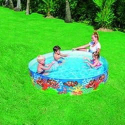 Inflatable Paddling Pool for Children Bestway 55030 Navy 183 x 38 cm 749 L (Refurbished A)