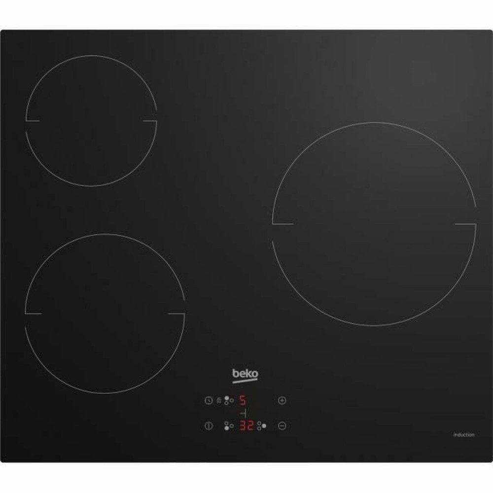 Glass-Ceramic Hob BEKO HIC63400 60 cm 5300 w