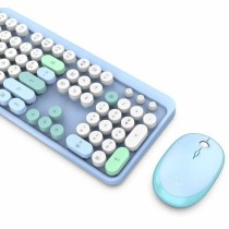 clavier et souris Mobility Lab Pure Color Bleu Azerty Français