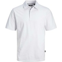 Men’s Short Sleeve Polo Shirt Jack & Jones JPRBLASPENCER SS POLO 12251349 White