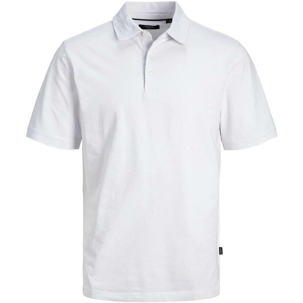 Herren Kurzarm-Poloshirt Jack & Jones JPRBLASPENCER SS POLO 12251349 Weiß