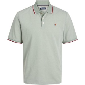 Polo à manches courtes homme Jack & Jones JPRBLUWIN POLO SS NOOS 12169064 Vert