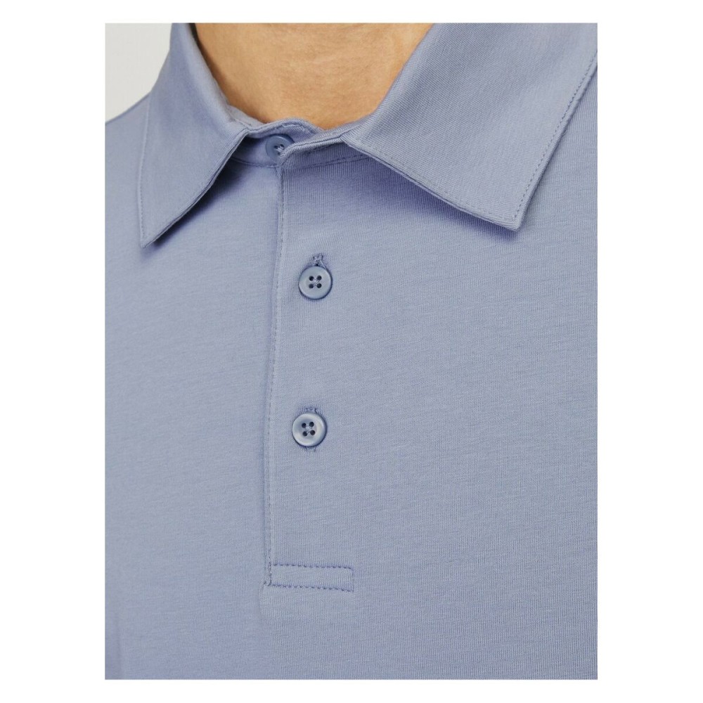 Herren Kurzarm-Poloshirt Jack & Jones JPRBLASPENCER SS POLO 12251349 Blau