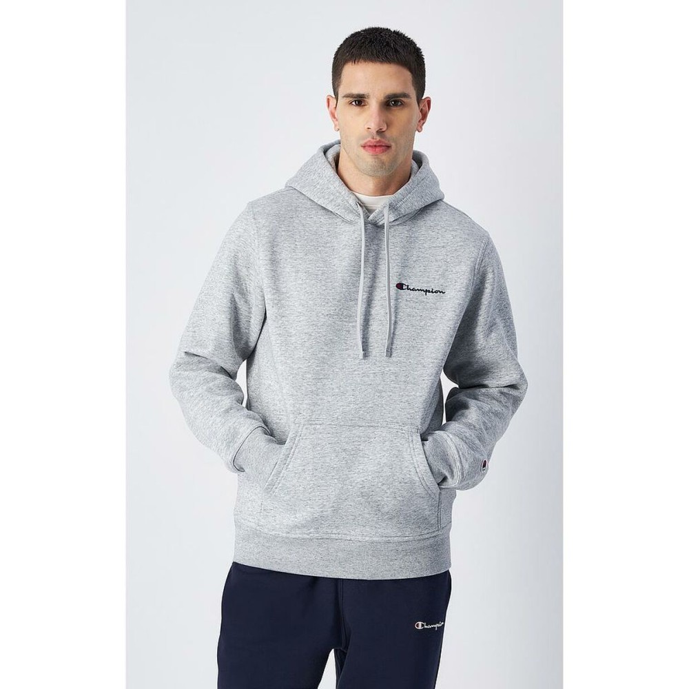 Herren Sweater mit Kapuze Champion 220258 NOXM Grau