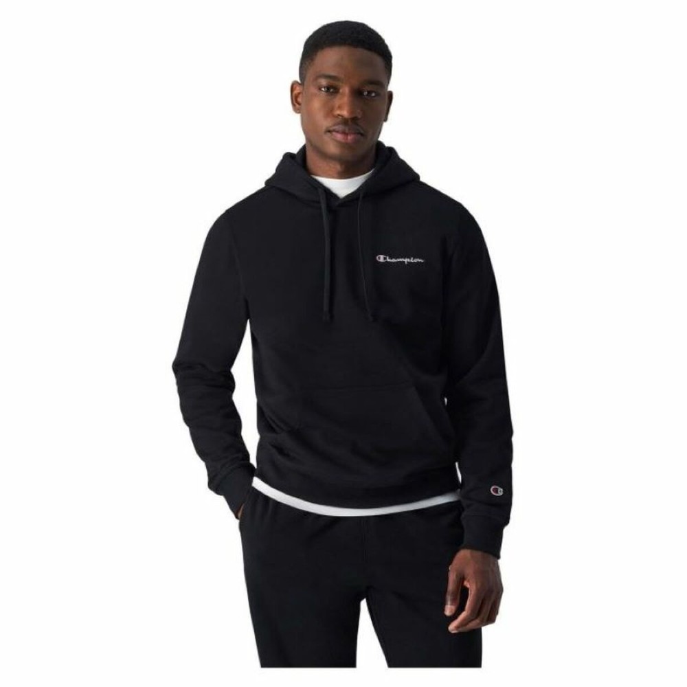 Sweat à capuche homme Champion 220258 NOXN Noir Gris