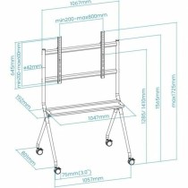 Support de TV TooQ FS20205M-B 50" 86" 120 kg