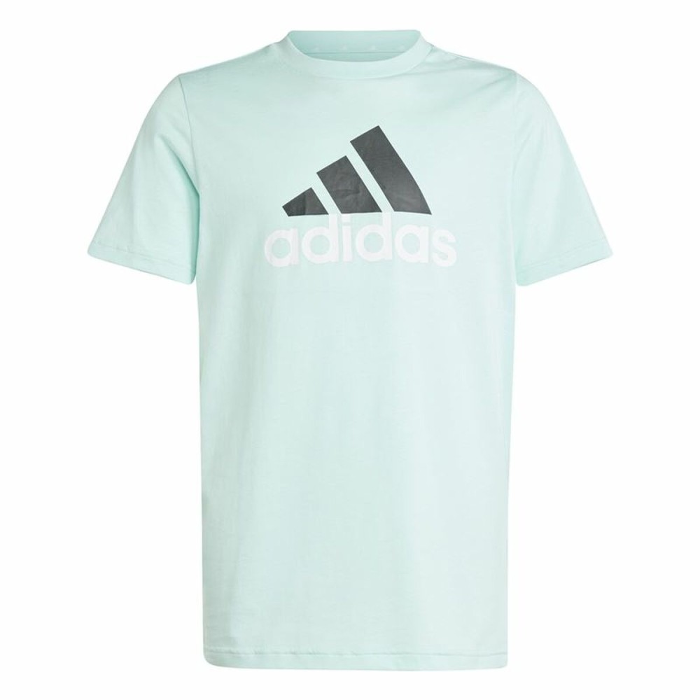 T shirt à manches courtes Enfant Adidas U Bl 2 Aigue marine