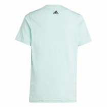 T shirt à manches courtes Enfant Adidas U Bl 2 Aigue marine