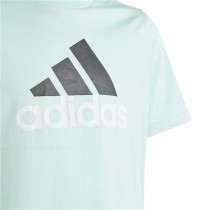 T shirt à manches courtes Enfant Adidas U Bl 2 Aigue marine