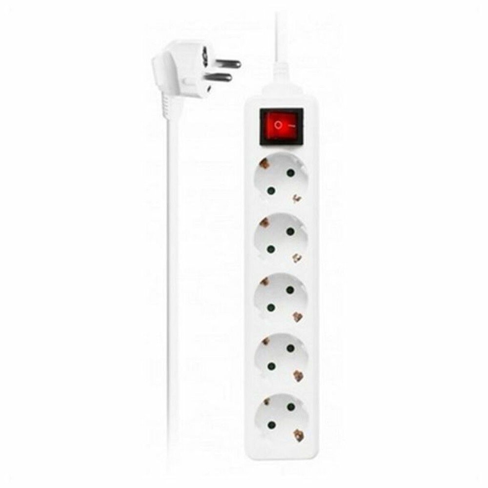 Power Socket - 5 sockets with Switch Ewent EW3916 Schuko (1,5 m)