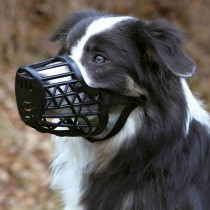 Muzzle Trixie Black L