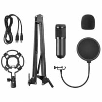 Microphone Mars Gaming MMICPRO Black