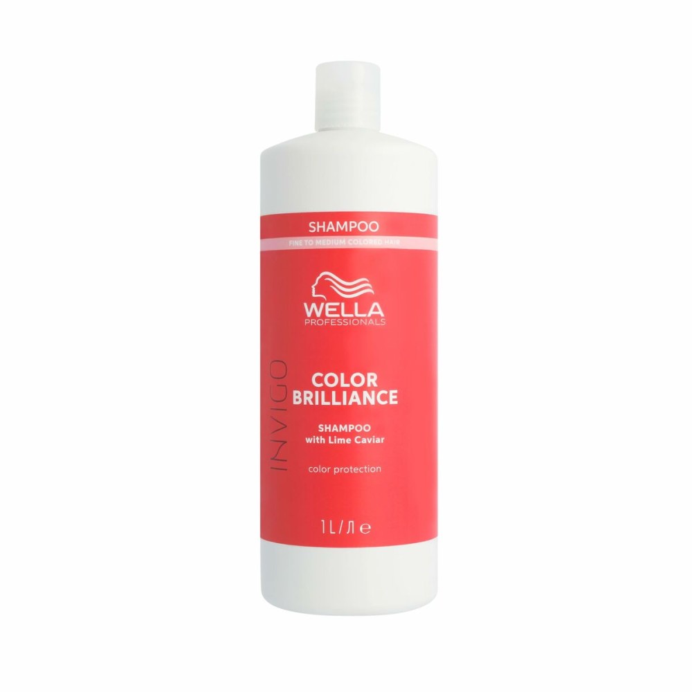 Shampooing revitalisant de couleur Wella Invigo Color Brilliance Cheveux colorés Cheveux fins 1 L