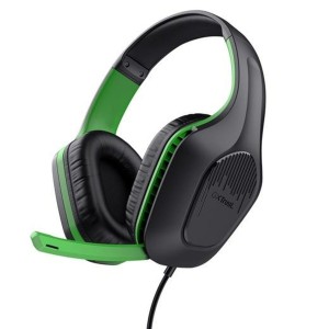 Headphones Trust Black Black/Green