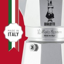 Cafetière Italienne Bialetti Moka Express Aluminium 200 ml 3 Tasses